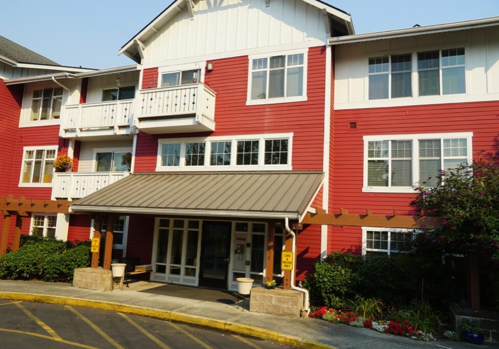 Greenbrier Senior Apartments exterior view